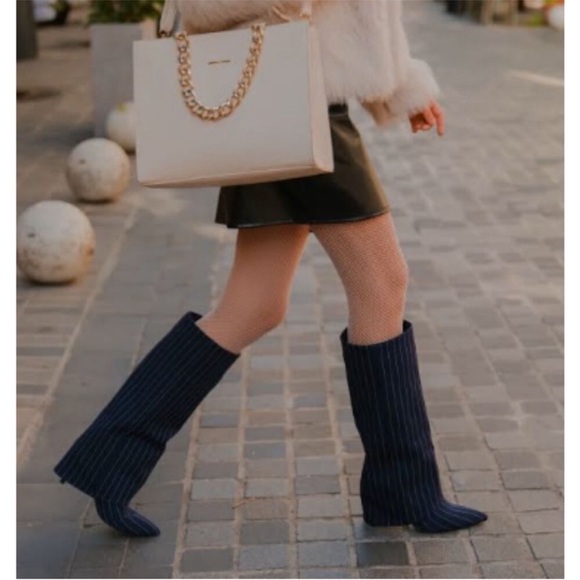ZARA TALL HEELED BOOTS